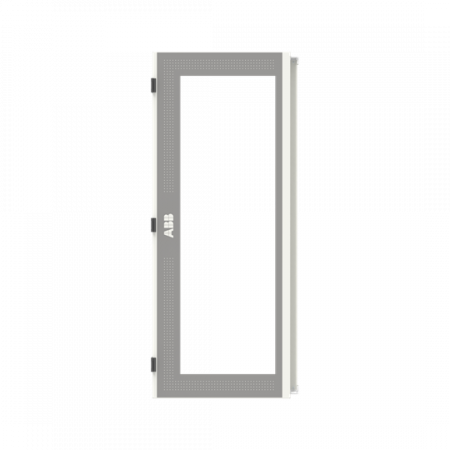 ABB STRIEBEL & JOHN TZT208L Transparente Tür 2FB/8RE, Tür links mit Sichtscheibe Zubehör TwinLine Schrankserie