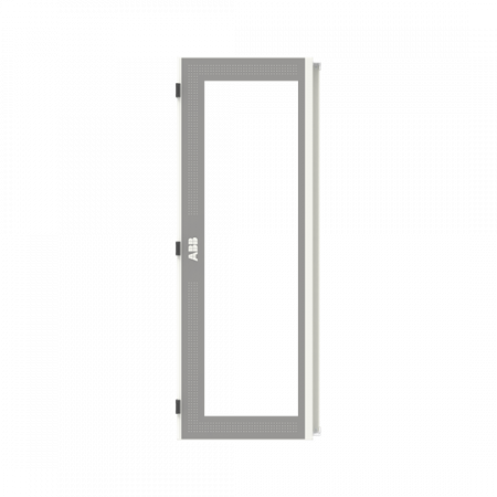 ABB STRIEBEL & JOHN TZT209L Transparente Tür 2FB/9RE, Tür links mit Sichtscheibe Zubehör TwinLine Schrankserie