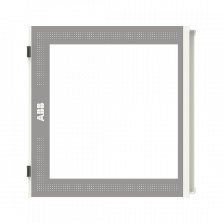 ABB STRIEBEL & JOHN TZT305L Transparente Tür 3FB/5RE, Tür links mit Sichtscheibe Zubehör TwinLine Schrankserie
