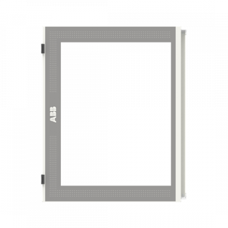 ABB STRIEBEL & JOHN TZT306L Transparente Tür 3FB/6RE, Tür links mit Sichtscheibe Zubehör TwinLine Schrankserie