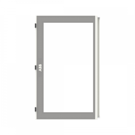 ABB STRIEBEL & JOHN TZT308L Transparente Tür 3FB/8RE, Tür links mit Sichtscheibe Zubehör TwinLine Schrankserie