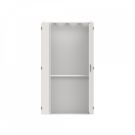 ABB STRIEBEL & JOHN TH412G TwinLine N 44 Standschrank B1050/ H1850/ T225 mm, Schutzklasse I, IP44, RAL 7035