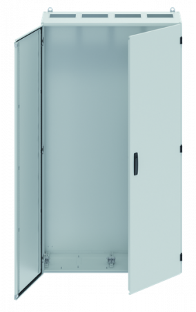 ABB STRIEBEL & JOHN TX412G Standschrank TwinLine B1050/ H1850/ T400 mm, Schutzklasse I, IP55, RAL 7035