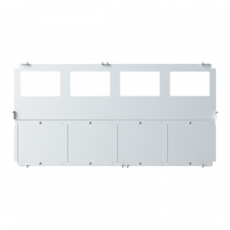 ABB STRIEBEL & JOHN RB46F3A Bodenblech 4FB/T6 für TZ-Flansche, montiert im Schrank Zubehör TriLine Schrankserie
