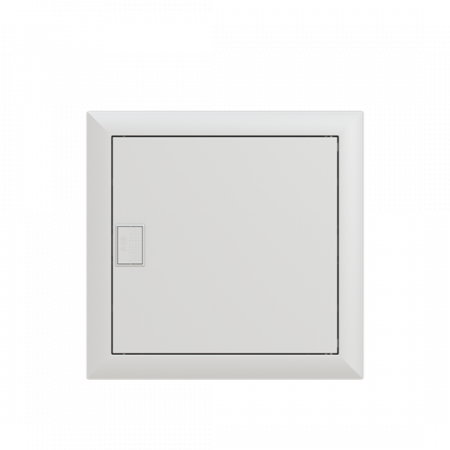 ABB STRIEBEL & JOHN UK612N2 Stromkreisverteiler, Unterputz, 12 Platzeinheiten, mit Tür und Blendrahmen Schutzklasse II, Schutzart IP30