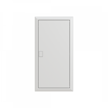 ABB STRIEBEL & JOHN UK648N3 Stromkreisverteiler, Unterputz, 48 Platzeinheiten, mit Tür und Blendrahmen Schutzklasse II, Schutzart IP30