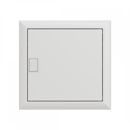 ABB STRIEBEL & JOHN UK612K Stromkreisverteiler K, Unterputz, 12 Platzeinheiten, mit Tür und Blendrahmen Schutzklasse II, Schutzart IP30