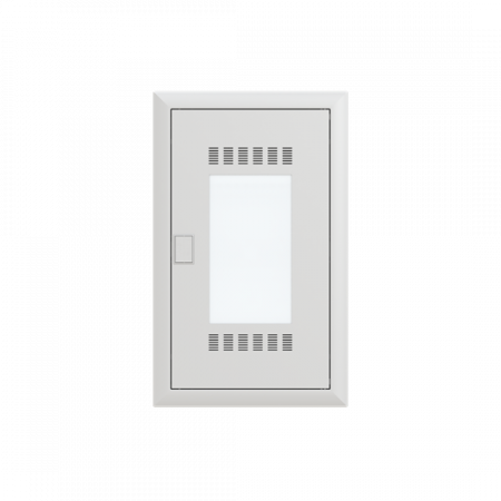 ABB STRIEBEL & JOHN UK636MW Media-Verteiler, Unterputz, 3-reihig, Wifi Tür, Schutzklasse II, Schutzart IP30