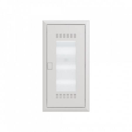 ABB STRIEBEL & JOHN UK648MW Media-Verteiler, Unterputz, 4-reihig, Wifi Tür, Schutzklasse II, Schutzart IP30