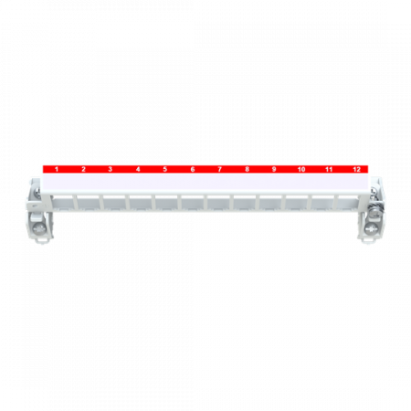 ABB STRIEBEL & JOHN ZE332 Patchpanel 12 fach E-Dat, Zubehör