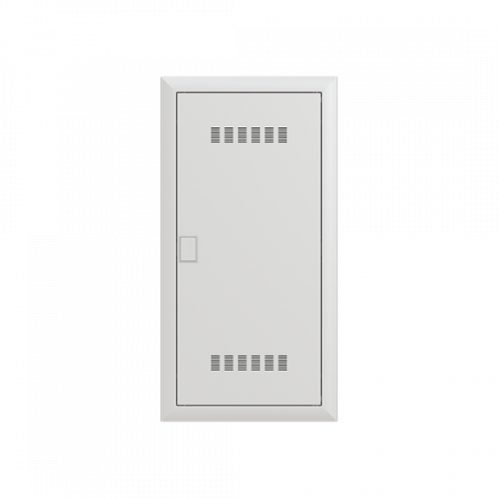 ABB STRIEBEL & JOHN UK648MVH Mediaverteiler, 4-reihig, belüftete Tür, Schutzklasse II, Schutzart IP30 für Homeway