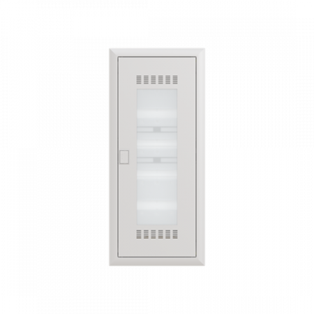ABB STRIEBEL & JOHN UK660MWH Mediaverteiler, 5-reihig, Wifi Tür, Schutzklasse II, Schutzart IP30, für Homeway