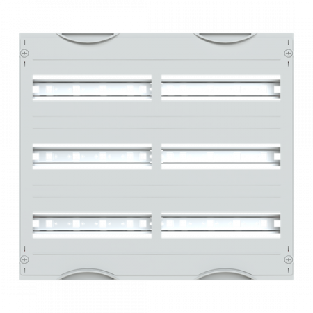 ABB STRIEBEL & JOHN 2V00A Reiheneinbaugeräte-Modul, Reihenabstand 125mm, 3RE/BH00, 2FB Modul montiert auf EDF-Profil