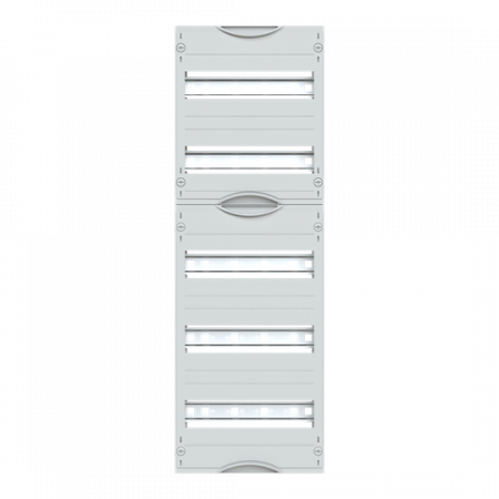 ABB STRIEBEL & JOHN 1V1A Reiheneinbaugeräte-Modul, Reihenabstand 125mm, 5RE/BH1, 1FB Modul montiert auf EDF-Profil