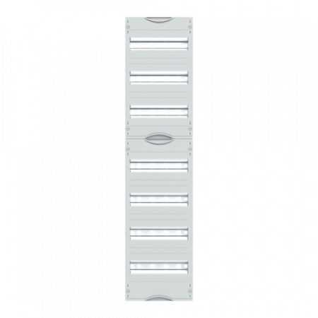 ABB STRIEBEL & JOHN 1V3A Reiheneinbaugeräte-Modul, Reihenabstand 125mm, 7RE/BH3, 1FB Modul montiert auf EDF-Profil