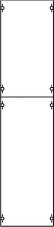 ABB STRIEBEL & JOHN 1B3A Berührschutz-Modul, 7RE/BH3, 1 FB, Modul montiert auf EDF-Profil
