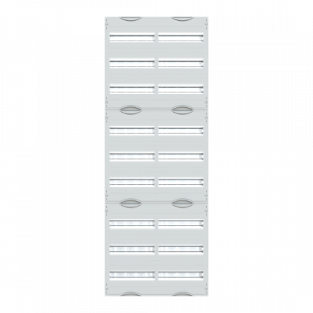 ABB STRIEBEL & JOHN 2V5A Reiheneinbaugeräte-Modul, Reihenabstand 125mm, 9RE/BH5, 2FB Modul montiert auf EDF-Profil