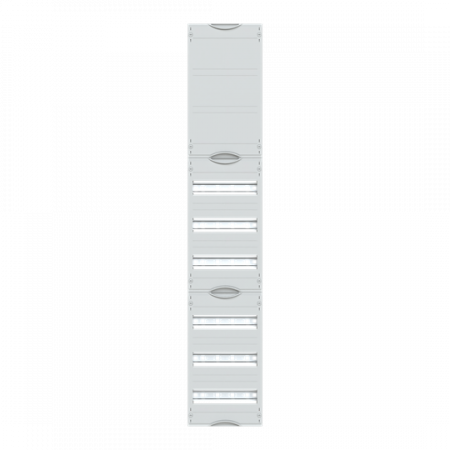 ABB STRIEBEL & JOHN 1V5KA Reiheneinbaugeräte-Modul, Reihenabstand 125mm, 9RE/BH5, 1FB Modul montiert auf EDF-Profil
