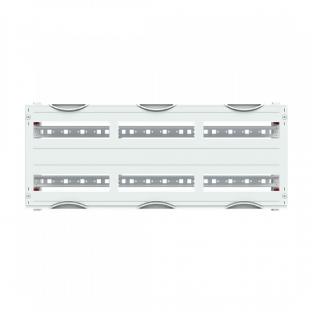 ABB STRIEBEL & JOHN MG432 Reiheneinbaugeräte-Modul 2RE / 3FB, 150 mm Reihenabstand CombiLine-Modul, montiert