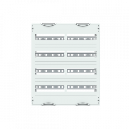 ABB STRIEBEL & JOHN MG204 Reiheneinbaugeräte-Modul 4RE / 2FB, 125 mm Reihenabstand CombiLine-Modul, montiert