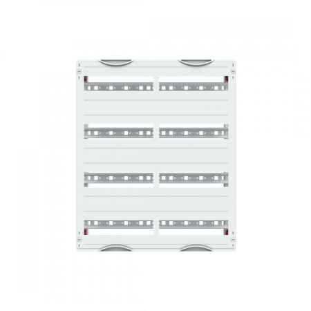 ABB STRIEBEL & JOHN MG424 Reiheneinbaugeräte-Modul 4RE / 2FB, 150 mm Reihenabstand CombiLine-Modul, montiert