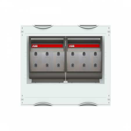 ABB STRIEBEL & JOHN MT244B Sicherungslasttrennschalter-Modul 3RE / BH00, 2FB, inkl. 2x NH2 Trenner CombiLine-Modul, montiert