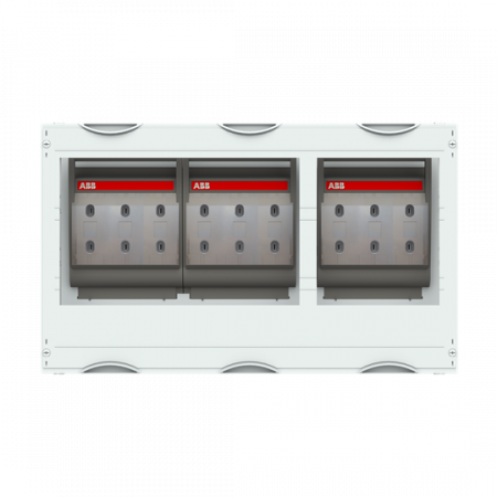 ABB STRIEBEL & JOHN MT344B Sicherungslasttrennschalter-Modul 3RE / BH00, 3FB, inkl. 3x NH2 Trenner CombiLine-Modul, montiert