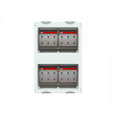 ABB STRIEBEL & JOHN MT245B Sicherungslasttrennschalter-Modul 5RE / BH1, 2FB, inkl. 4x NH2 Trenner CombiLine-Modul, montiert