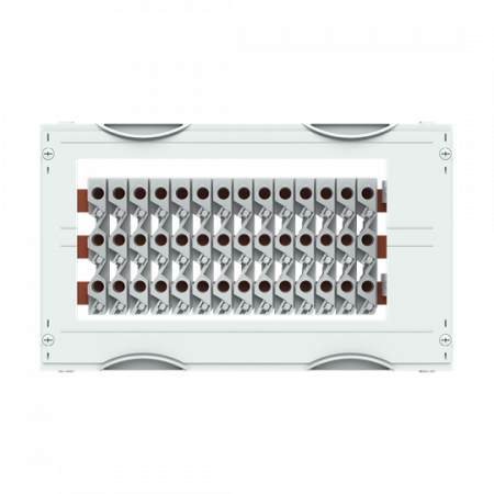 ABB STRIEBEL & JOHN MR202B Sammelschienen-Modul 2RE / BH000, 2FB, 60 mm horizontal CombiLine-Modul, montiert