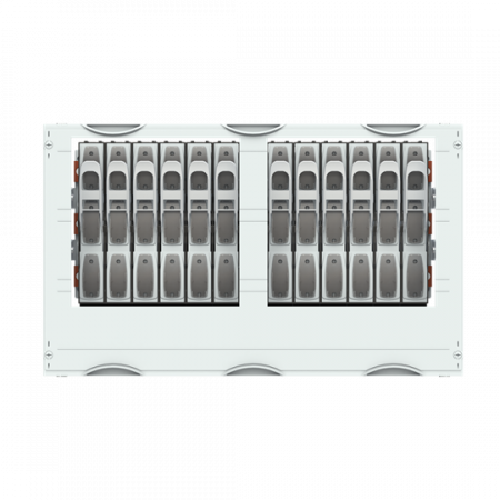 ABB STRIEBEL & JOHN MD352B Sammelschienensystem-Modul 3RE / 3FB, mit NH00-Lasttrennleisten CombiLine-Modul, montiert