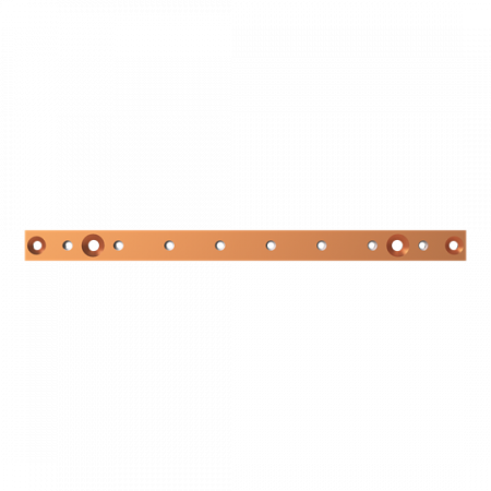 ABB STRIEBEL & JOHN ZX1211 CU-Schienen NH 2FB 30x10 für CombiLine M(B)D…52(B) Module