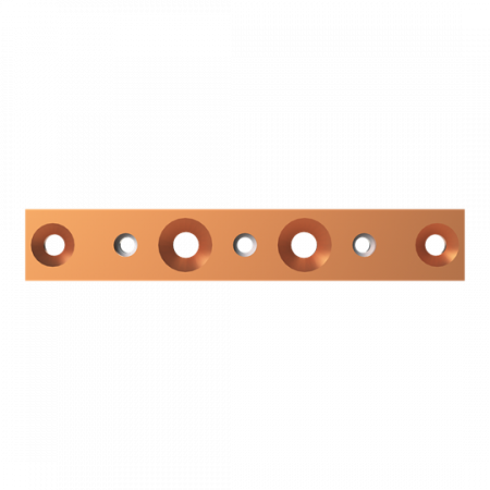 ABB STRIEBEL & JOHN ZXM1210 CU-Schienen 30x10 mm, L:184mm, Kupferschiene, montiert