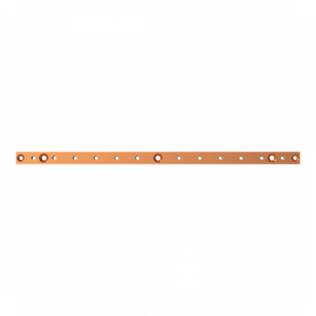 ABB STRIEBEL & JOHN ZXM1212 CU-Schienen 30x10 mm, L:684mm, Kupferschiene, montiert