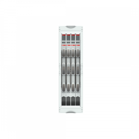 ABB STRIEBEL & JOHN MD100EB NH-Lasttrennleisten-Modul 5RE / 1FB, incl. 4x NH00 Leisten EFM CombiLine-Modul, montiert