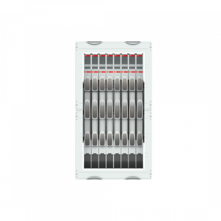 ABB STRIEBEL & JOHN MD200EB NH-Lasttrennleisten-Modul 5RE / 2FB, incl. 8x NH00 Leisten EFM CombiLine-Modul, montiert