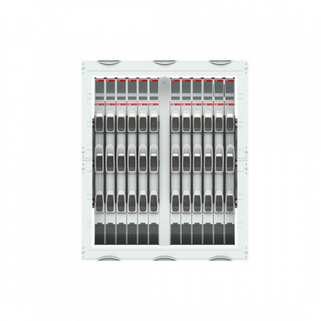 ABB STRIEBEL & JOHN MD300EB NH-Lasttrennleisten-Modul 5RE / 3FB, incl. 12x NH00 Leisten EFM CombiLine-Modul, montiert