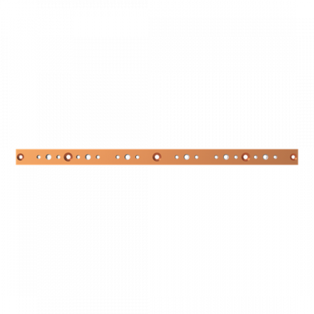 ABB STRIEBEL & JOHN ZX1228 CU-Schienen 40x10 mm, L: 715 mm, Kupferschiene, lose Lieferung