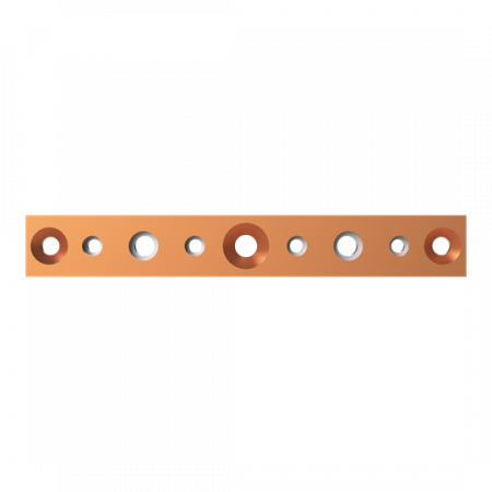 ABB STRIEBEL & JOHN ZXM1220 CU-Schienen 30x10 mm, L: 215 mm, Kupferschiene, montiert