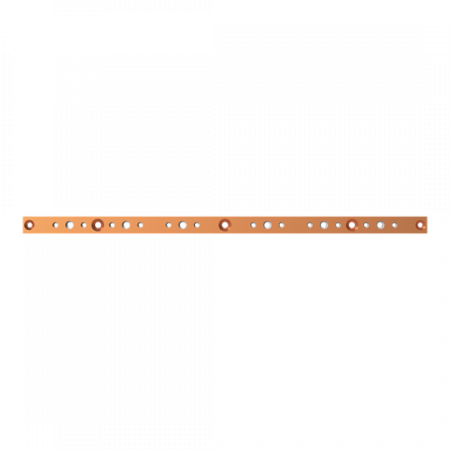 ABB STRIEBEL & JOHN ZXM1222 CU-Schienen 30x10 mm, L: 715 mm, Kupferschiene, montiert