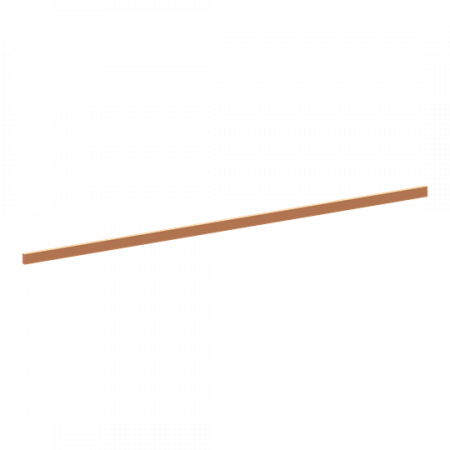 ABB STRIEBEL & JOHN ZXM2095 CU-Schiene 12x5 mm, L:527mm, Kupferschiene, montiert