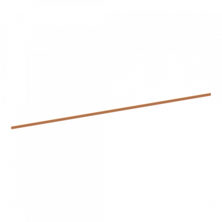 ABB STRIEBEL & JOHN ZX2091 CU-Schiene 12x5 mm, L:997mm, Kupferschiene, lose Lieferung