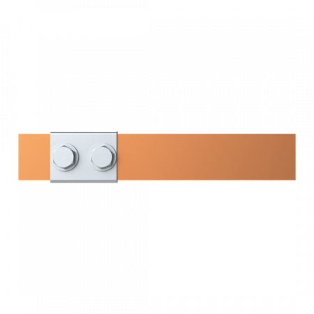 ABB STRIEBEL & JOHN ZX2248 CU-Schiene 30x10 mm, L: 138+43mm, Kupferschiene, lose Lieferung