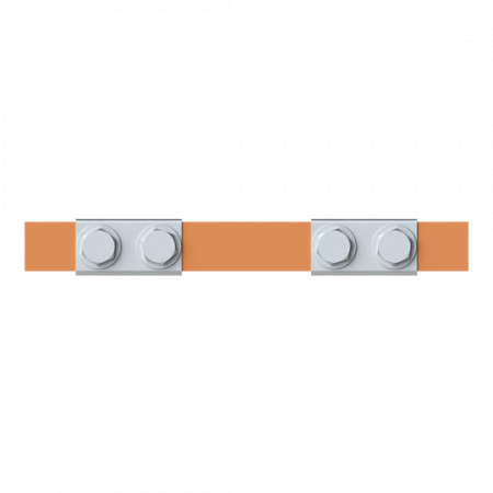 ABB STRIEBEL & JOHN ZX2324 CU-Schiene 20x5 mm, L: 43+95+43, Kupferschiene, lose Lieferung