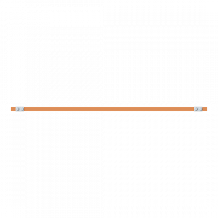 ABB STRIEBEL & JOHN ZX2333 CU-Schiene 20x5 mm, L: 43+904+43, Kupferschiene, lose Lieferung