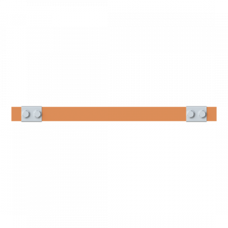 ABB STRIEBEL & JOHN ZX2337 CU-Schiene 30x5 mm, L: 43+345+43, Kupferschiene, lose Lieferung