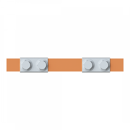 ABB STRIEBEL & JOHN ZXM2324 CU-Schiene 20x5 mm, L: 43+95+43, Kupferschiene, montiert