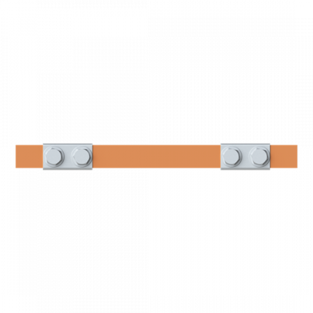 ABB STRIEBEL & JOHN ZXM2330 CU-Schiene 20x5 mm, L: 43+154+43, Kupferschiene, montiert