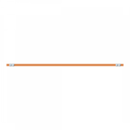 ABB STRIEBEL & JOHN ZXM2333 CU-Schiene 20x5 mm, L: 43+904+43, Kupferschiene, montiert