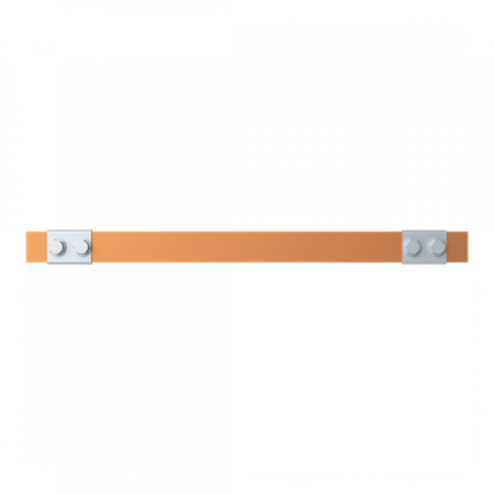 ABB STRIEBEL & JOHN ZXM2337 CU-Schiene 30x5 mm, L: 43+345+43, Kupferschiene, montiert