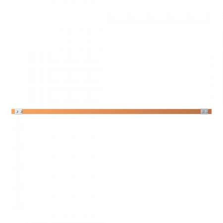 ABB STRIEBEL & JOHN ZXM2340 CU-Schiene 30x5 mm, L: 43+1095+43, Kupferschiene, montiert